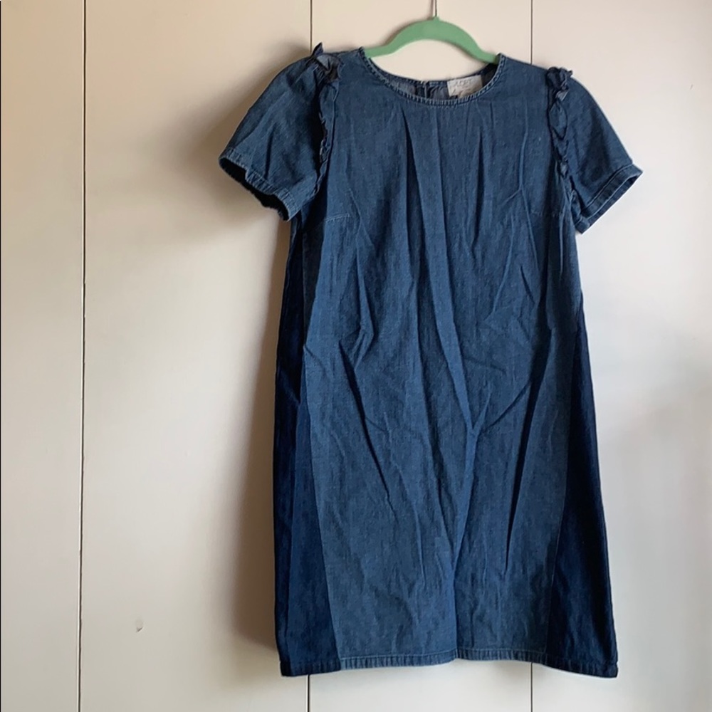 Loft outlet lounge chambray dress